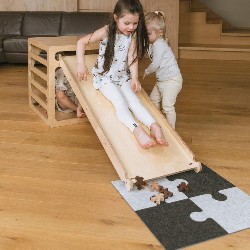 Felt Puzzle Playmat for All Ages - Handmade, Eco-Friendly & Safe for Kids by Ette Tete at www.brixbailey.com