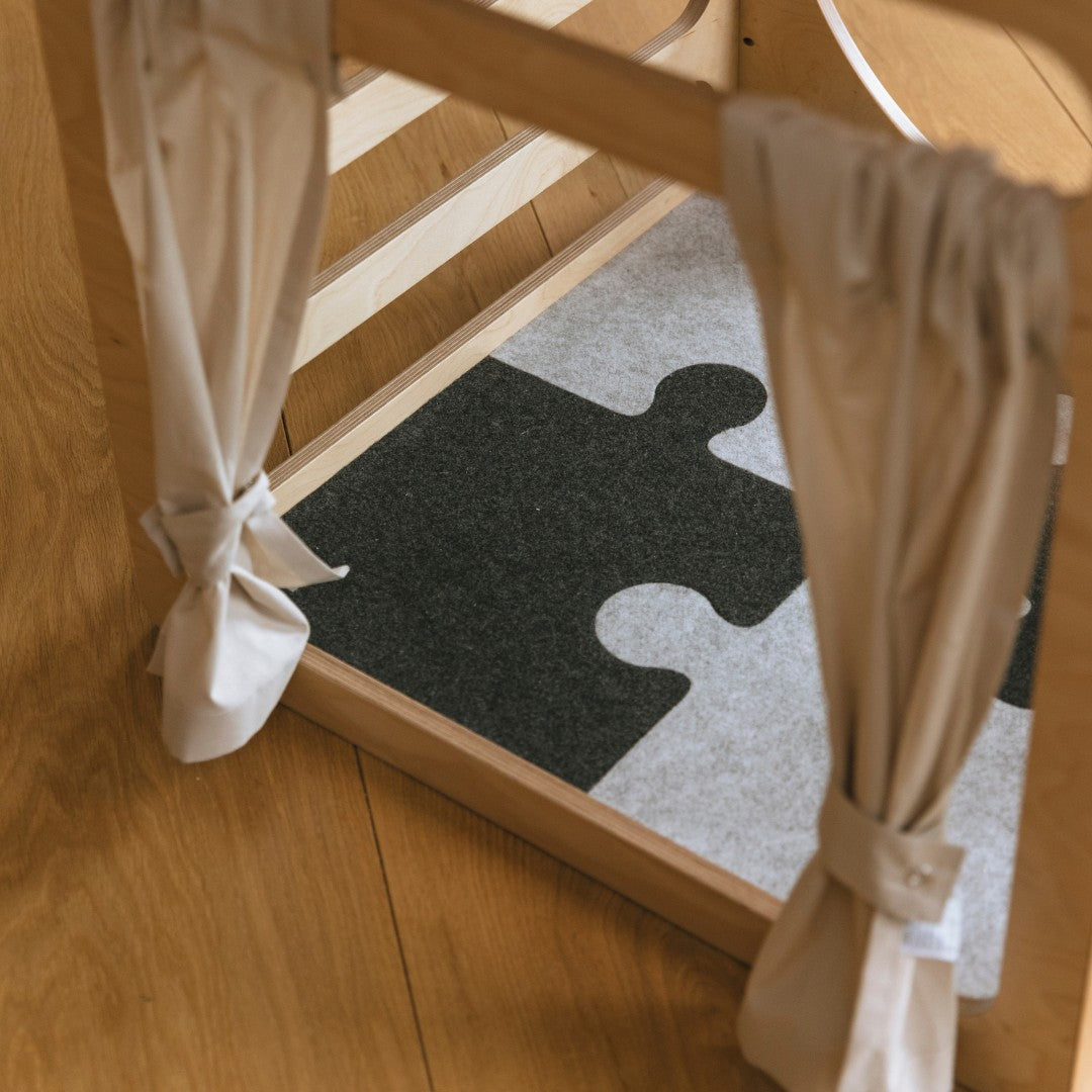 Felt Puzzle Playmat for Kids - Safe, Eco-Friendly & Expandable by Ette Tete at www.brixbailey.com