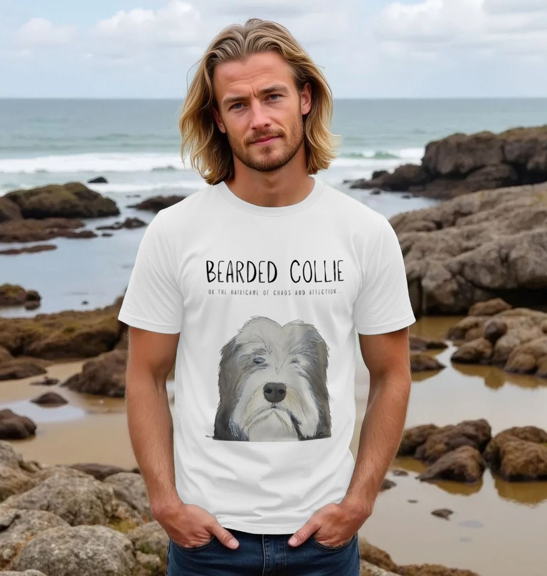 Bearded Collie Men's Tee