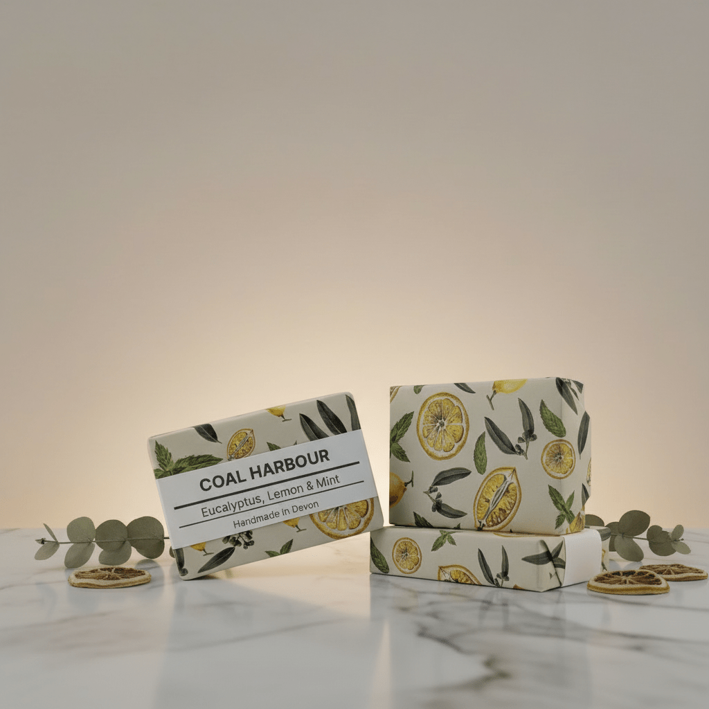 Eucalyptus Lemon and Mint Natural Soap Bar 100g