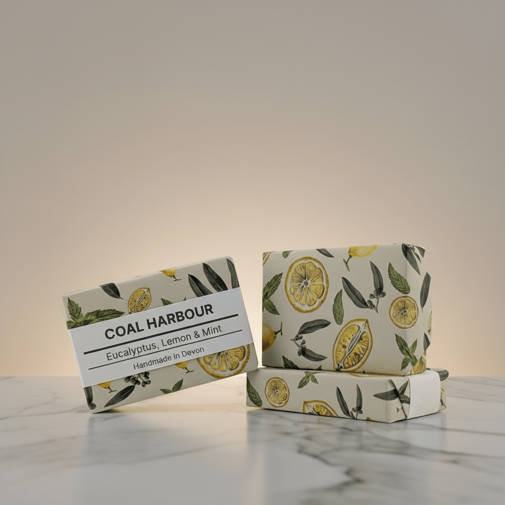 Eucalyptus Lemon and Mint Natural Soap Bar 100g
