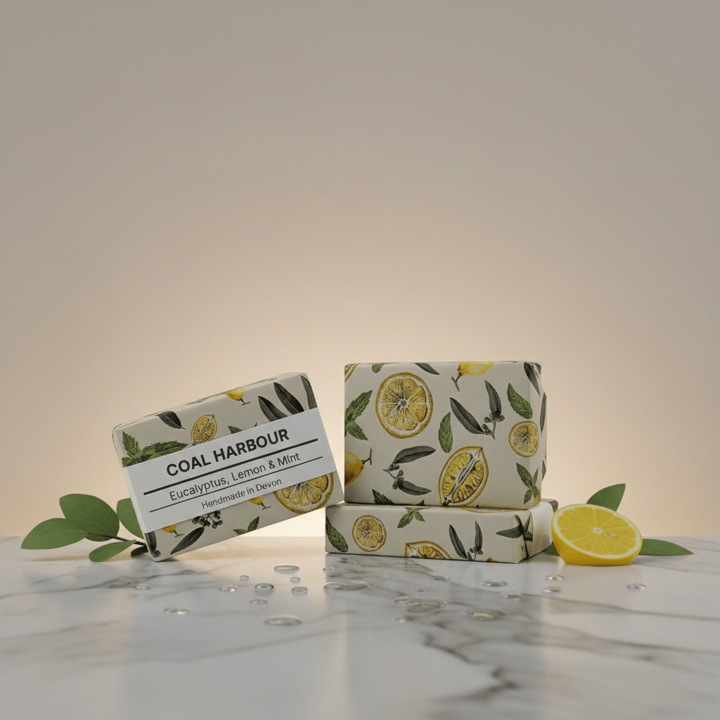 Eucalyptus Lemon and Mint Natural Soap Bar 100g
