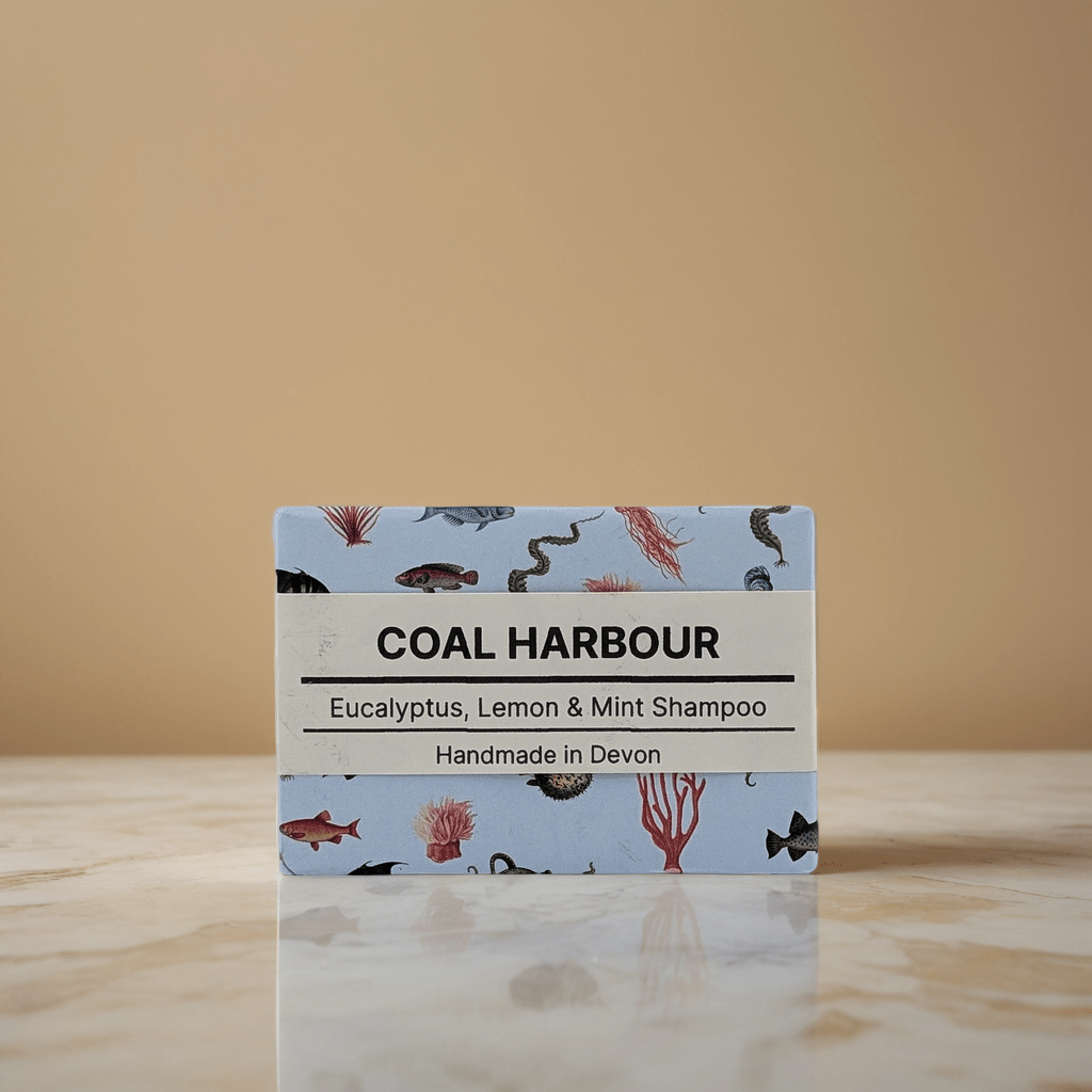 Eucalyptus Lemon and Mint Solid Shampoo Bar 100g