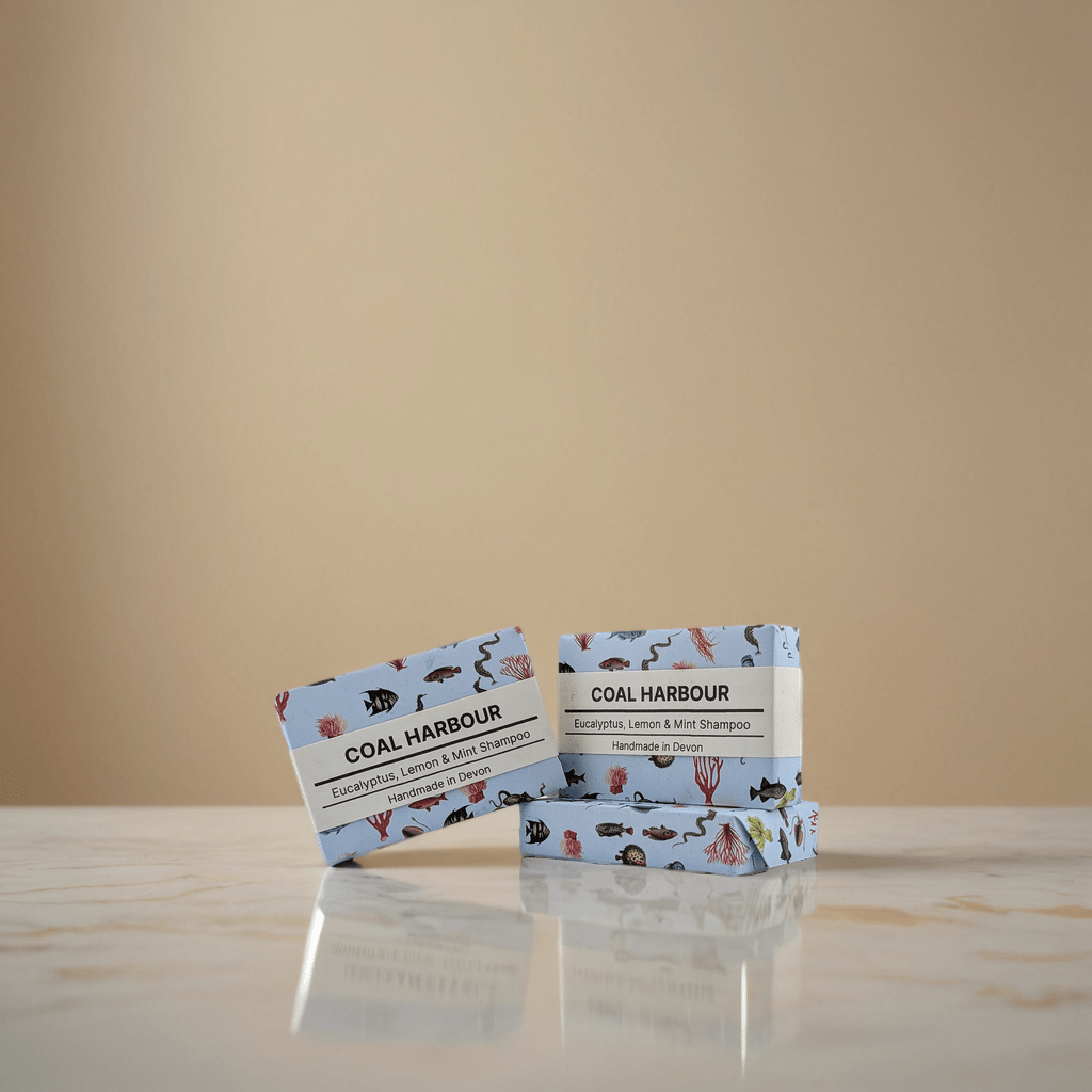 Eucalyptus Lemon and Mint Solid Shampoo Bar 100g