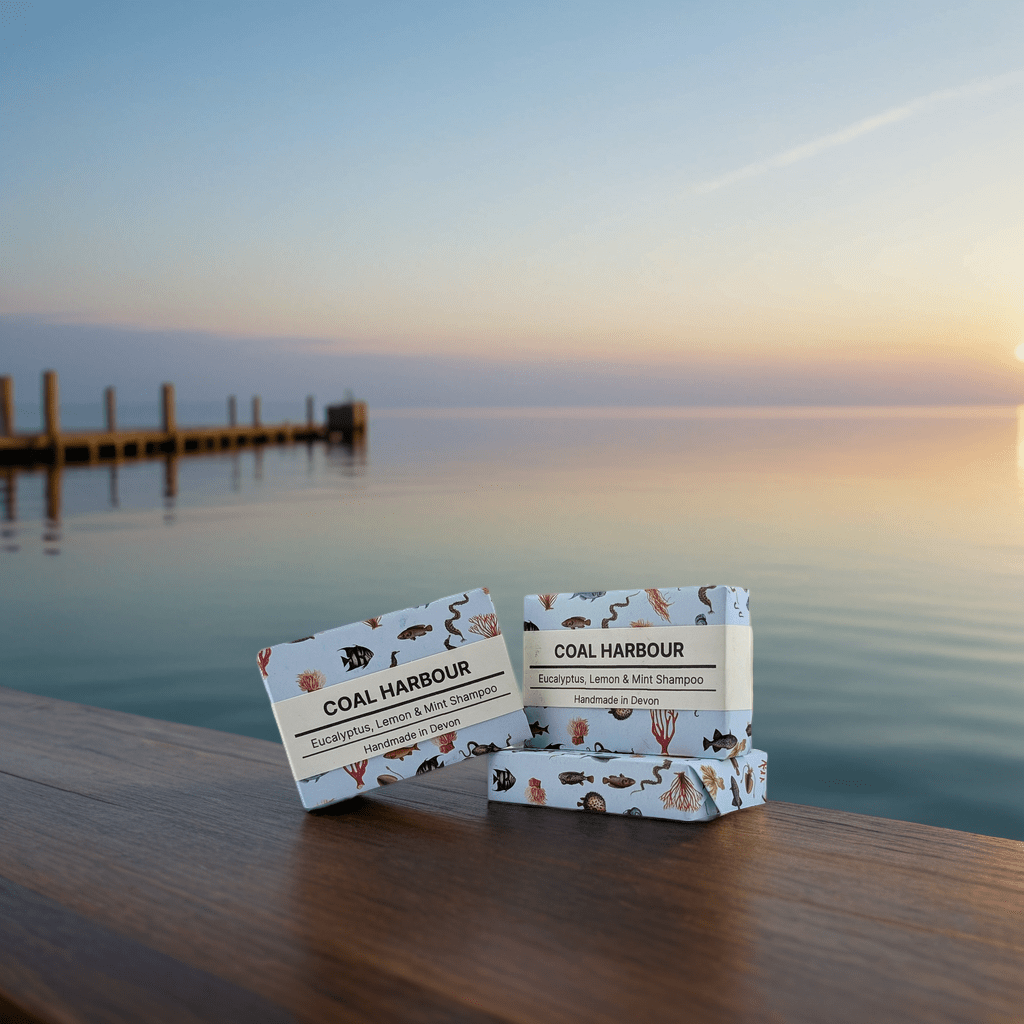 Eucalyptus Lemon and Mint Solid Shampoo Bar 100g