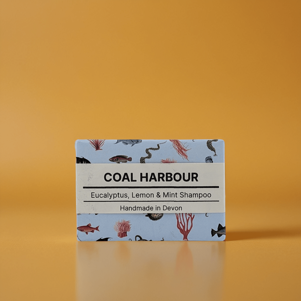 Eucalyptus Lemon and Mint Solid Shampoo Bar 100g