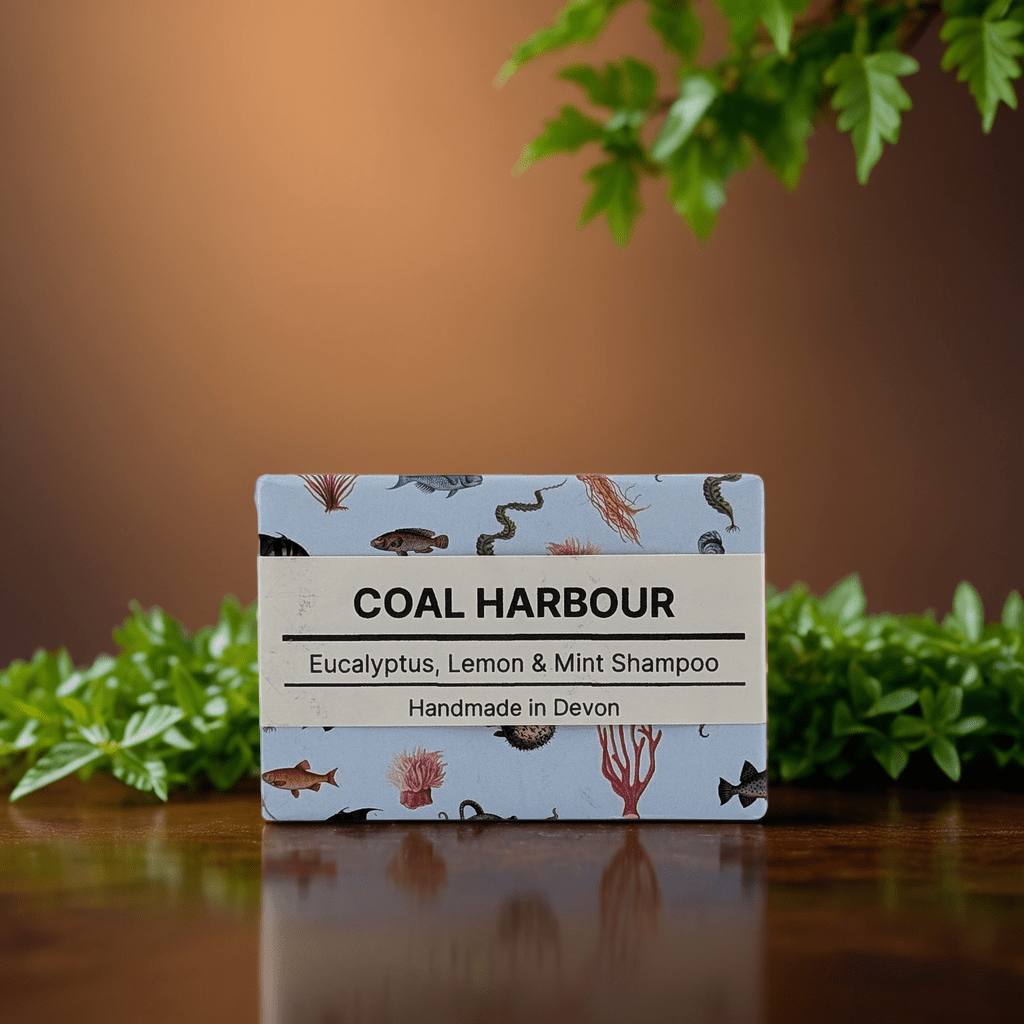 Eucalyptus Lemon and Mint Solid Shampoo Bar 100g