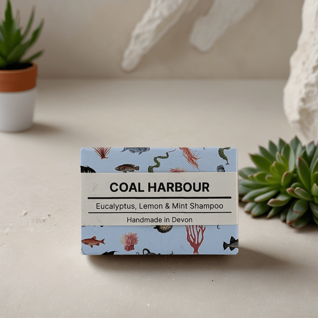 Eucalyptus Lemon and Mint Solid Shampoo Bar 100g