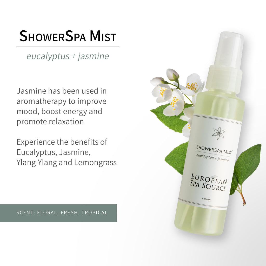 Jasmine and Eucalyptus Shower Spa Mist 4 oz