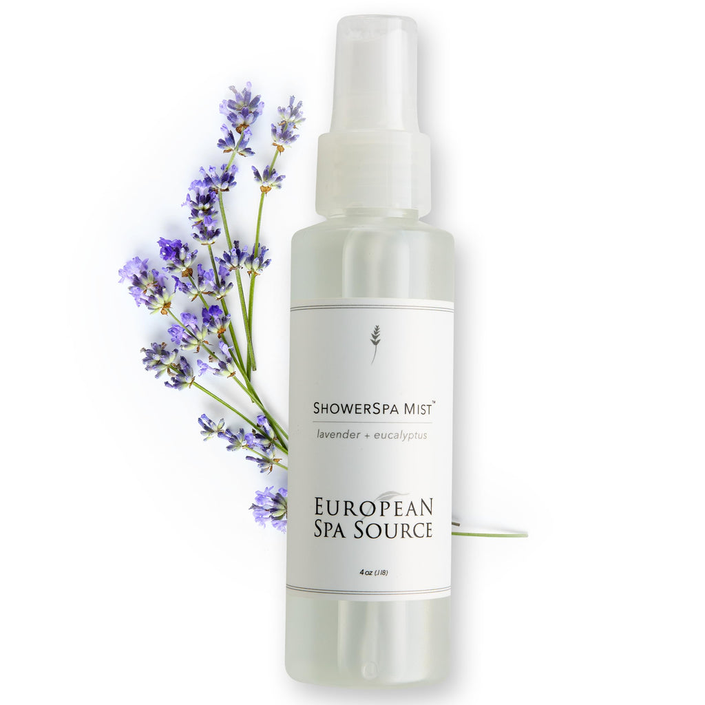 Lavender and Eucalyptus Shower Mist Spray for Aromatherapy