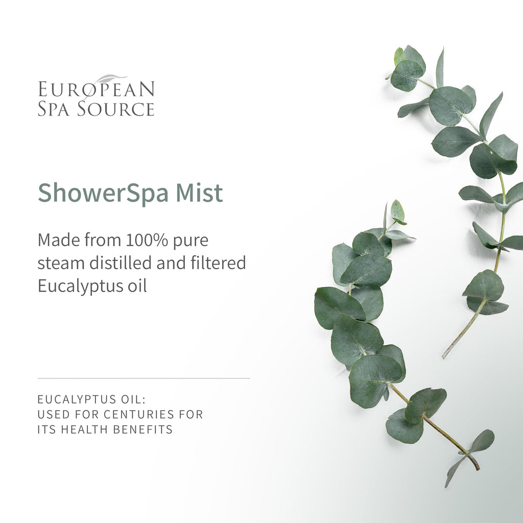 Eucalyptus Wood Smoke and Leather Shower Spa Mist Limited Edition