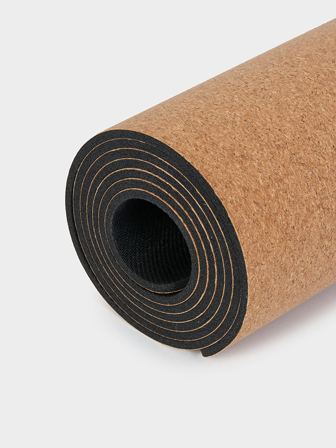 Cork Yoga Mat 4mm with Natural Rubber Backing