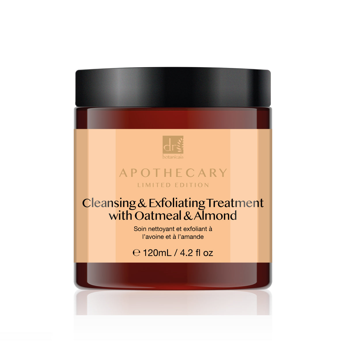 Cleansing and Exfoliating Treatment with Oatmeal and Almond 120ml Twin Pack