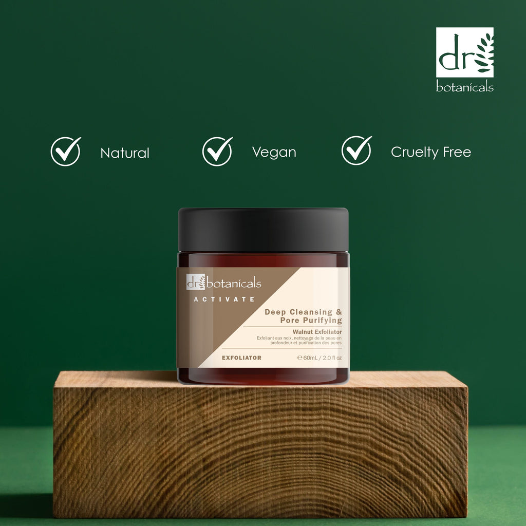 Activate Deep Cleansing Walnut Exfoliator 60ml Twin Pack