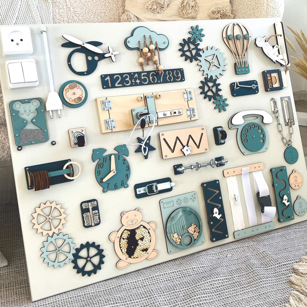 Extra large Montessori sensory busy board (60×80 cm)