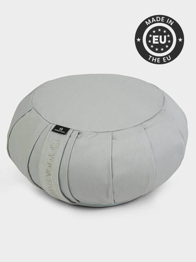 Organic Buckwheat Zafu Round Meditation Cushion