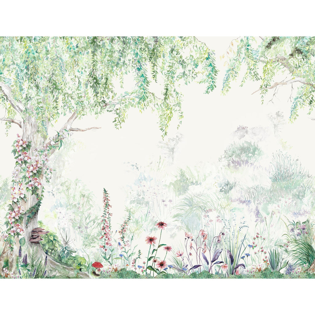 Flower Forest Mural Wallpaper