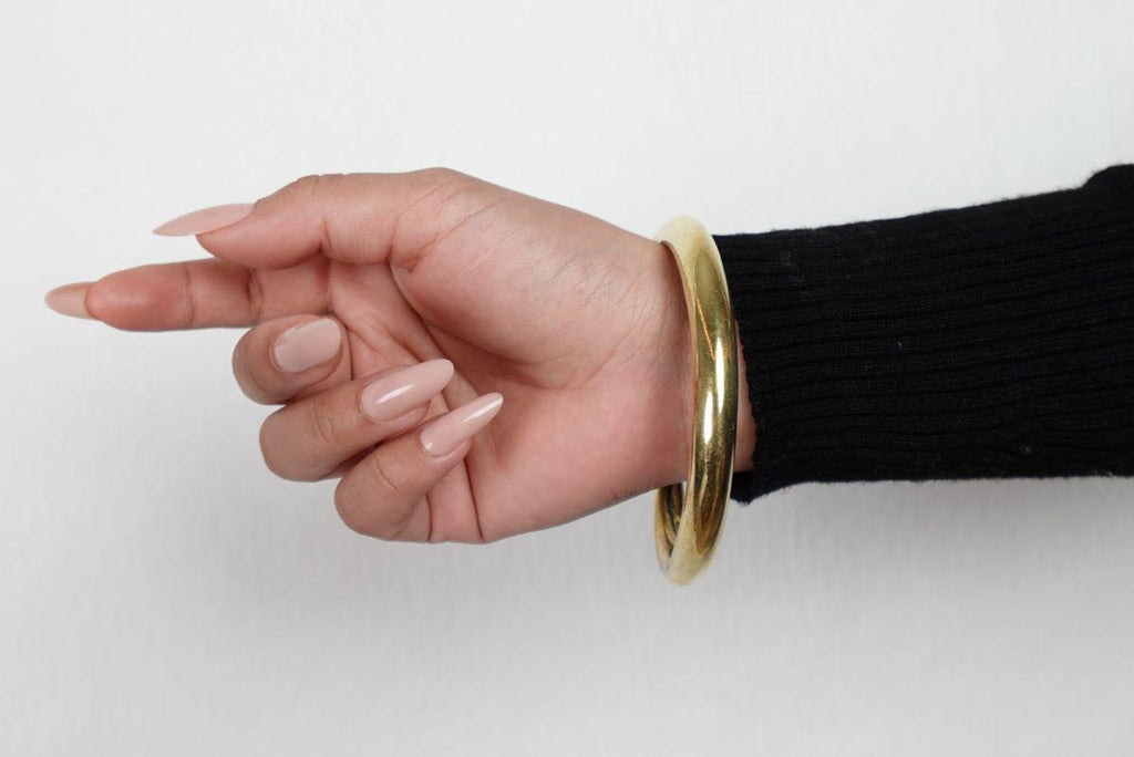 Classic Wide Brass Bangles