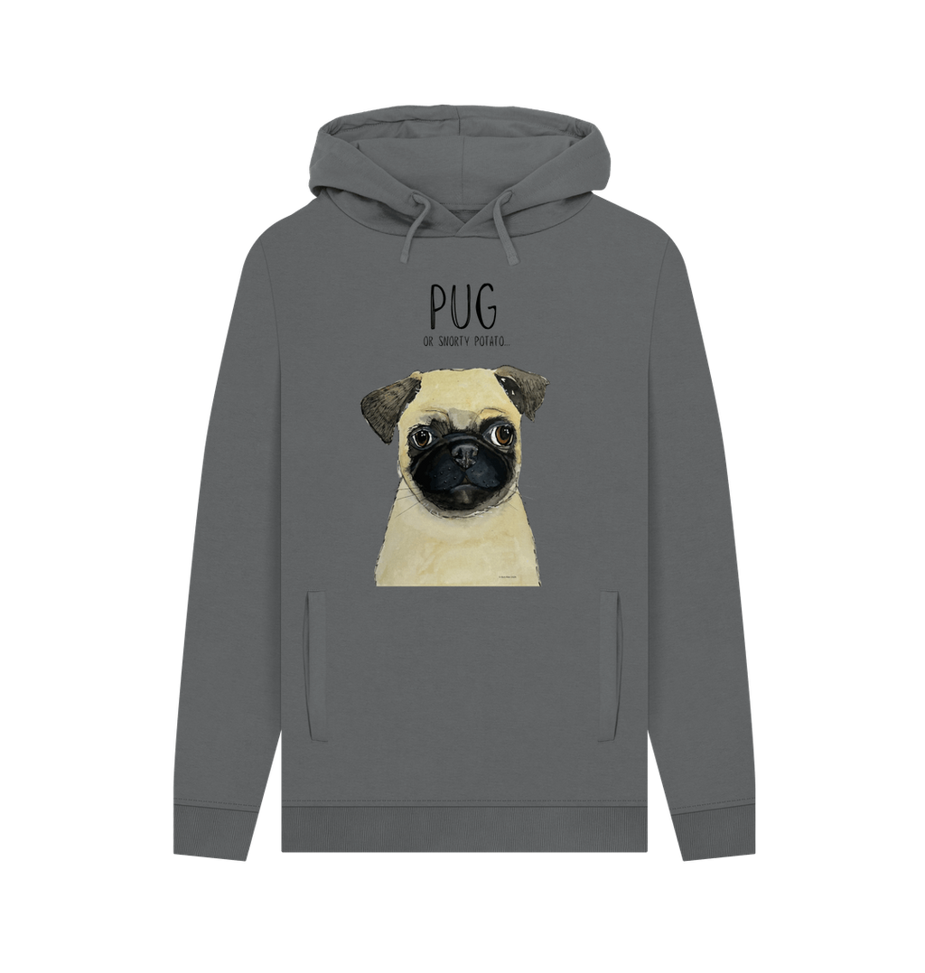 Snorty Potato Men's Hoodie Cozy Funny Pug