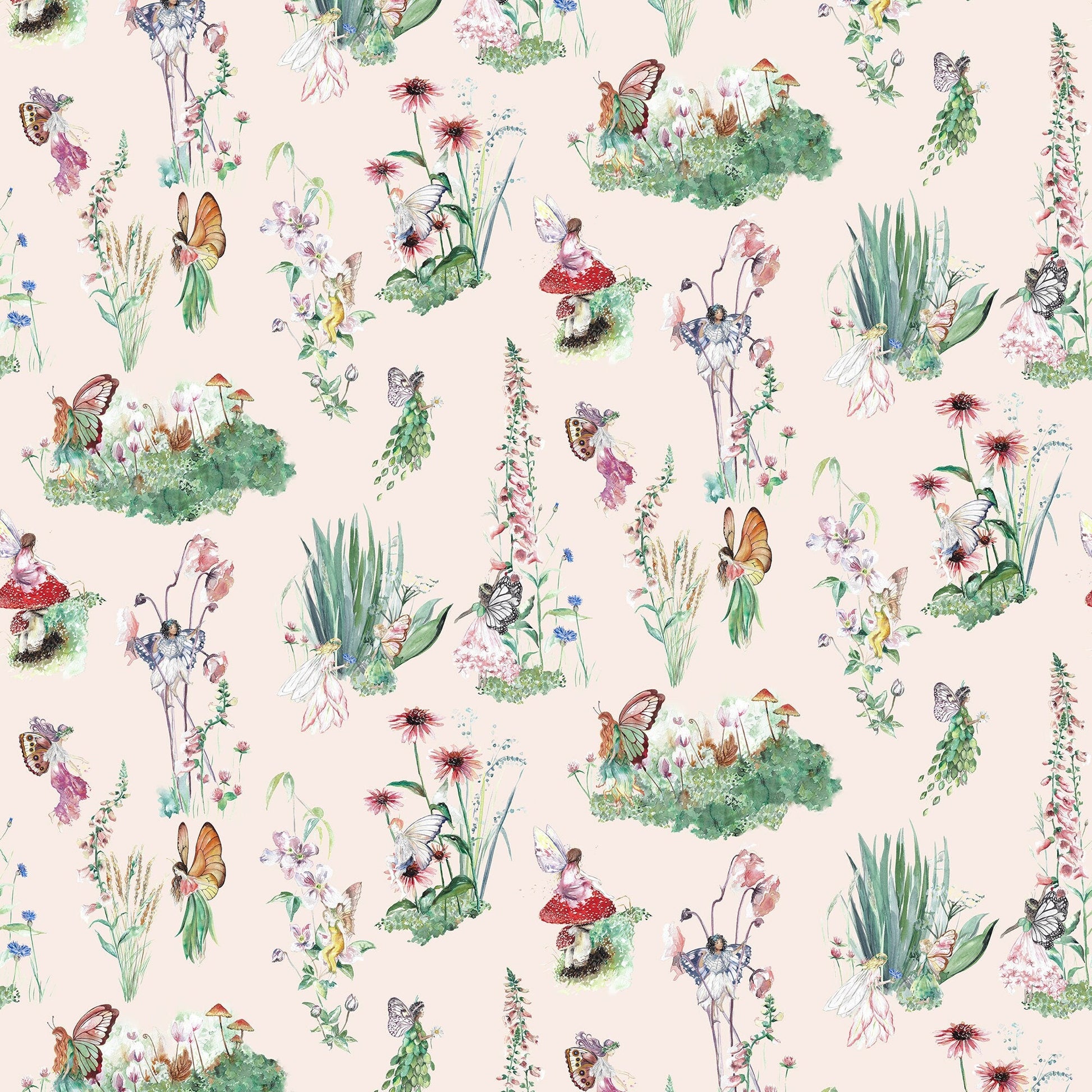 Fairy Garden Wallpaper for Children's Bedrooms