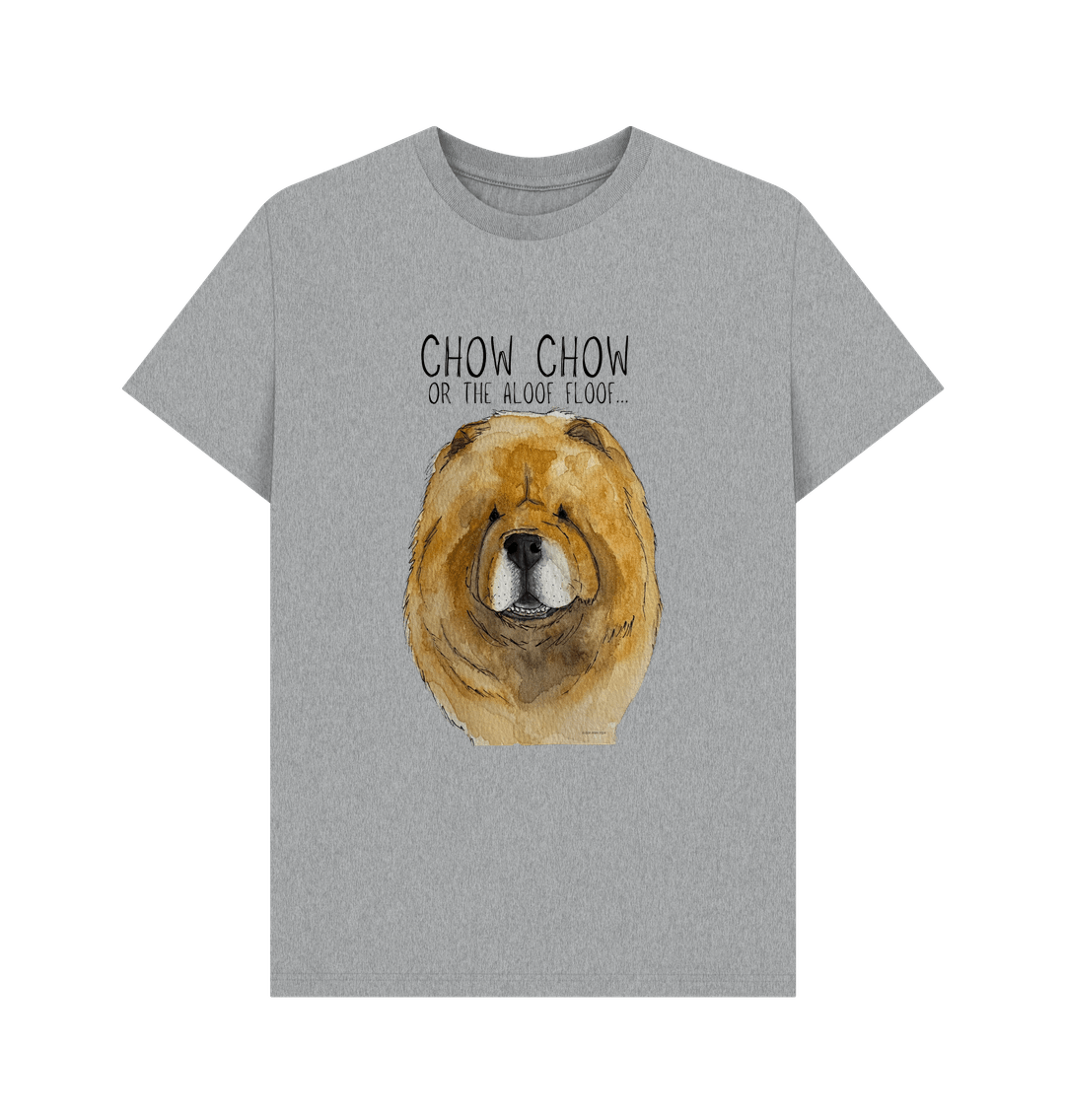 Red Chow Chow Graphic Cotton T-Shirt