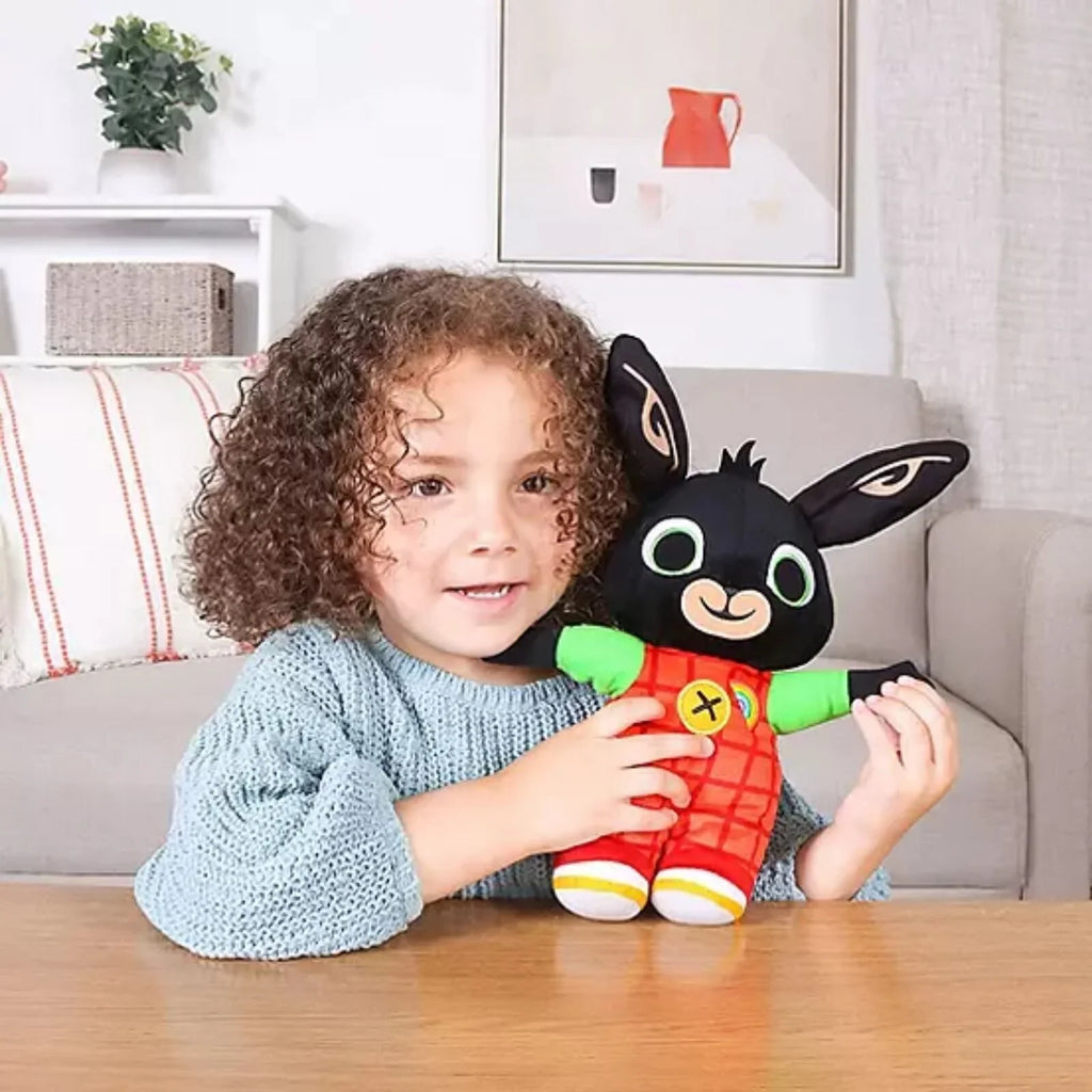 Bing Talking Soft Toy with Sounds and Light Up Button