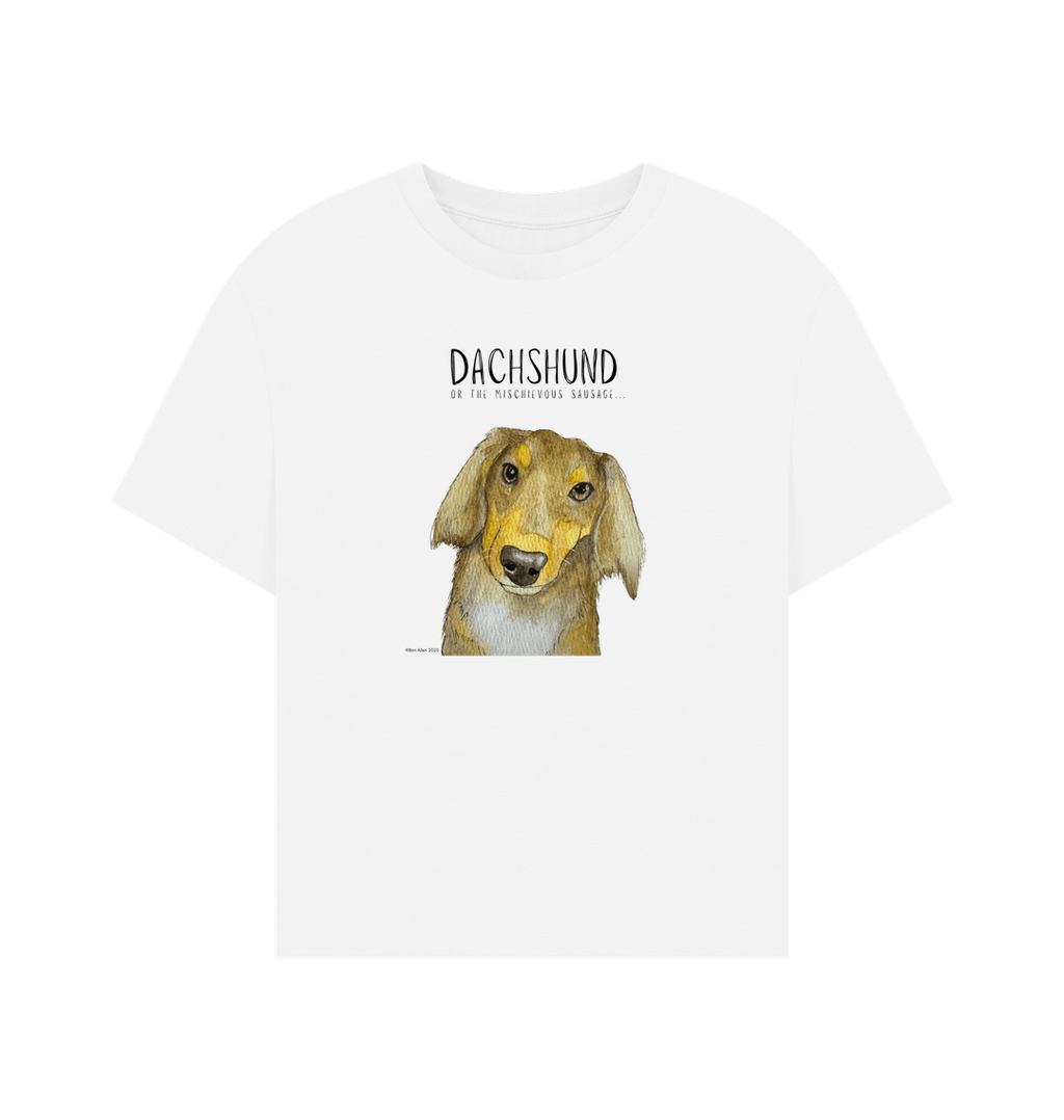 Long Haired Dachshund Women's Relaxed Fit T-Shirt
