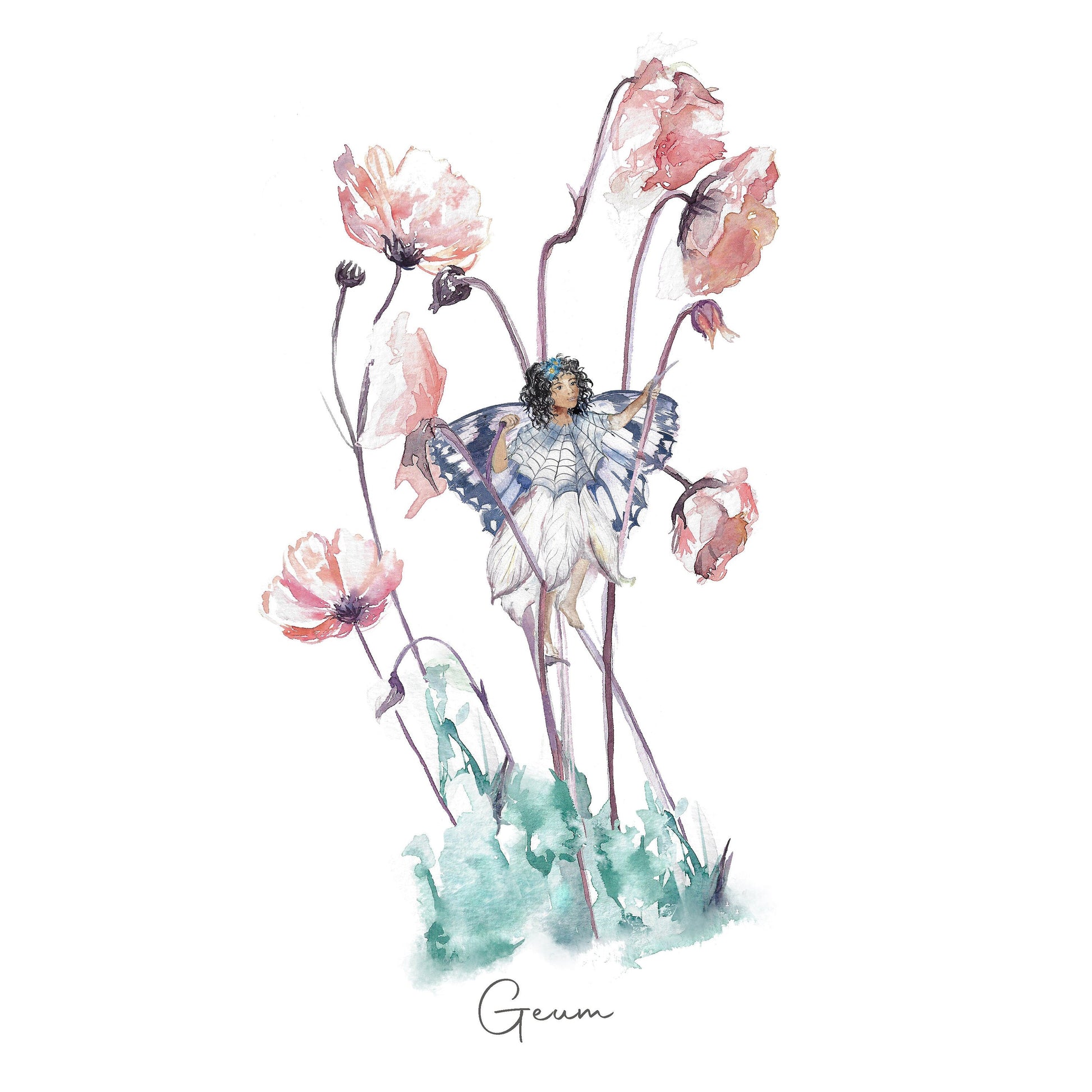 Geum Fairy Fine Art Print