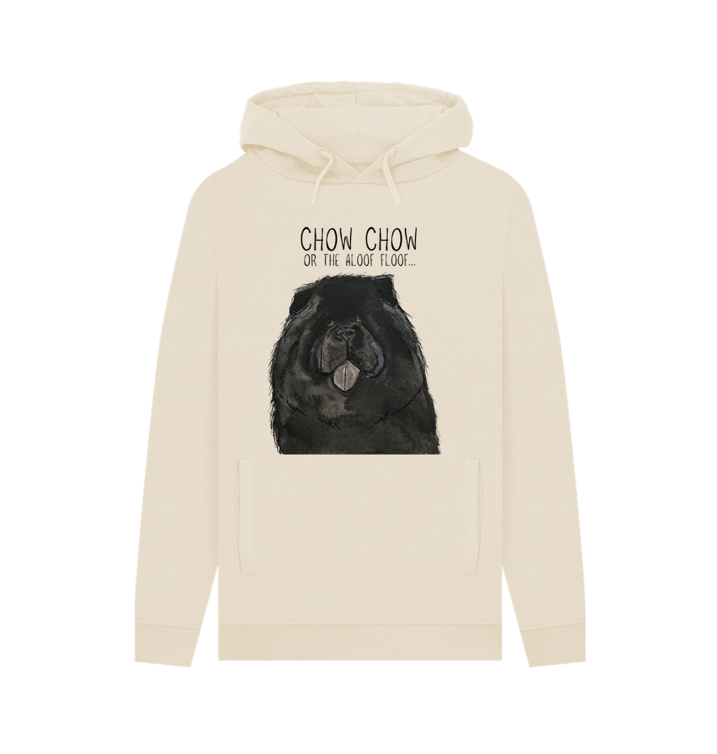 Black Chow Chow The Aloof Floof Men's Hoodie