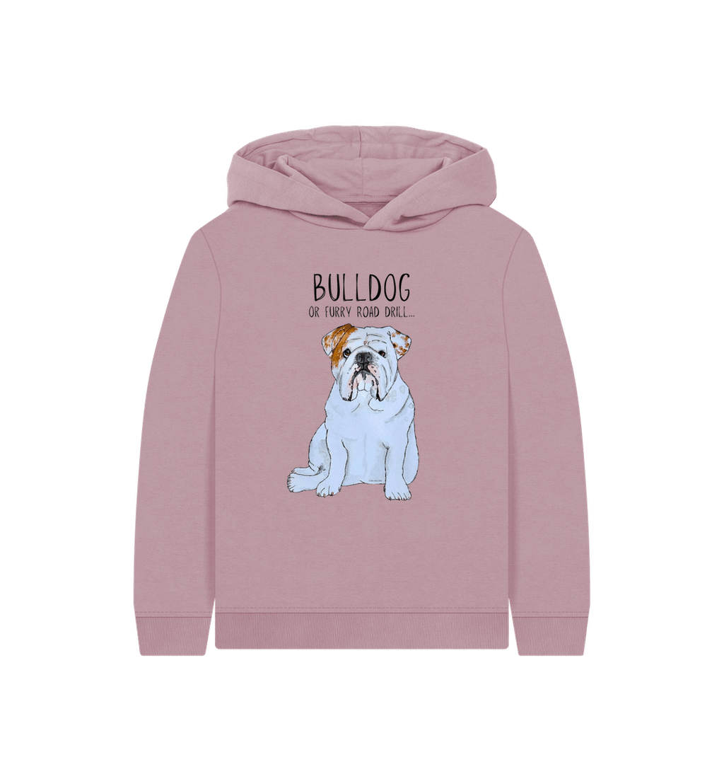 Kids Bulldog Hoodie in Organic Cotton