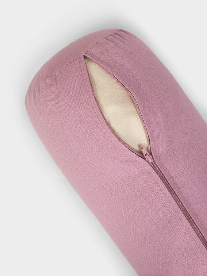 Organic Cotton Buckwheat Lotus Meditation Bolster Cushion