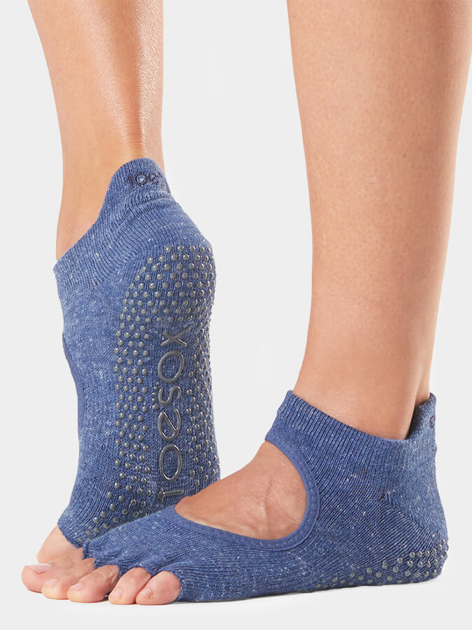 Half Toe Bellarina Women's Yoga Grip Socks