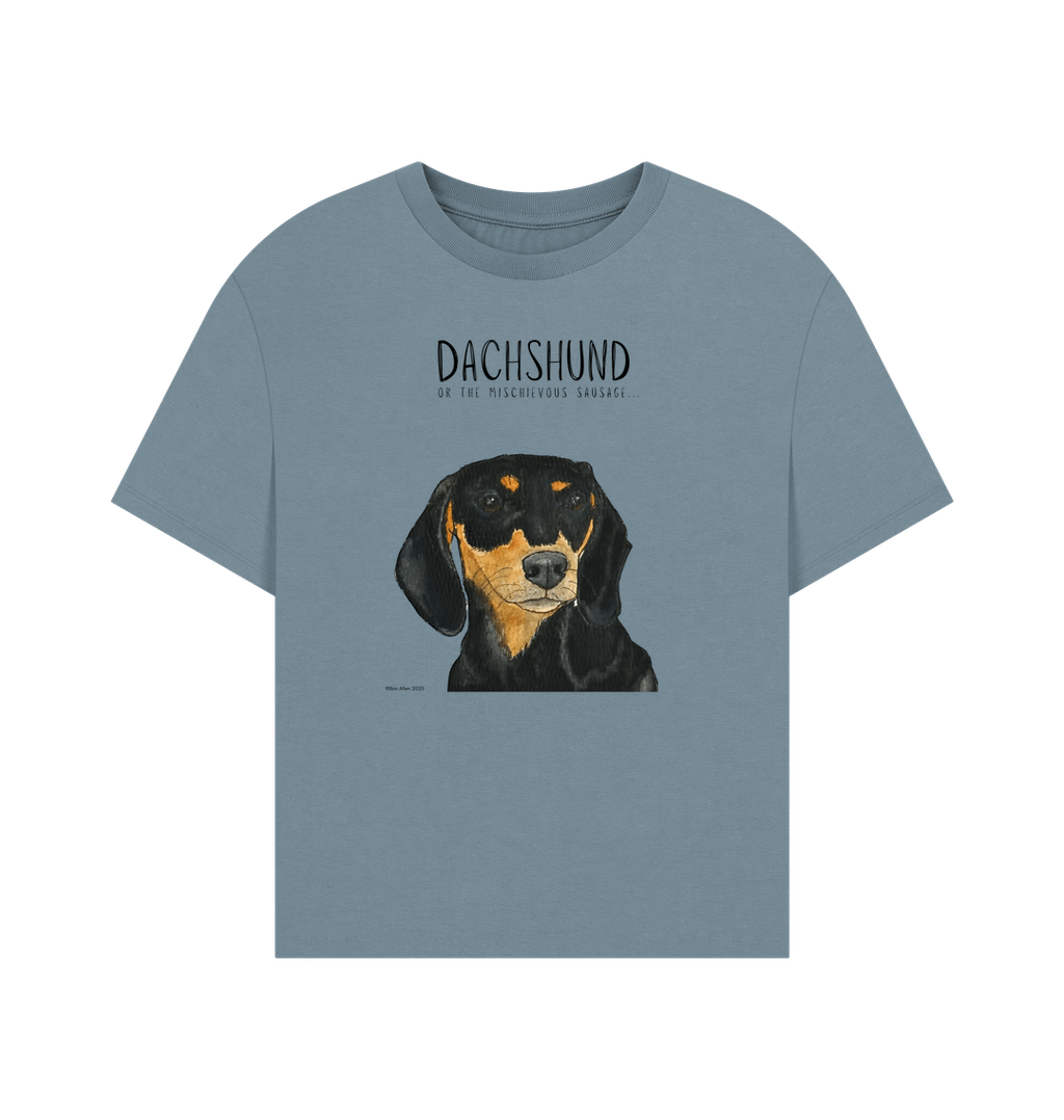 Black and Tan Dachshund Women's Relaxed Fit T-Shirt