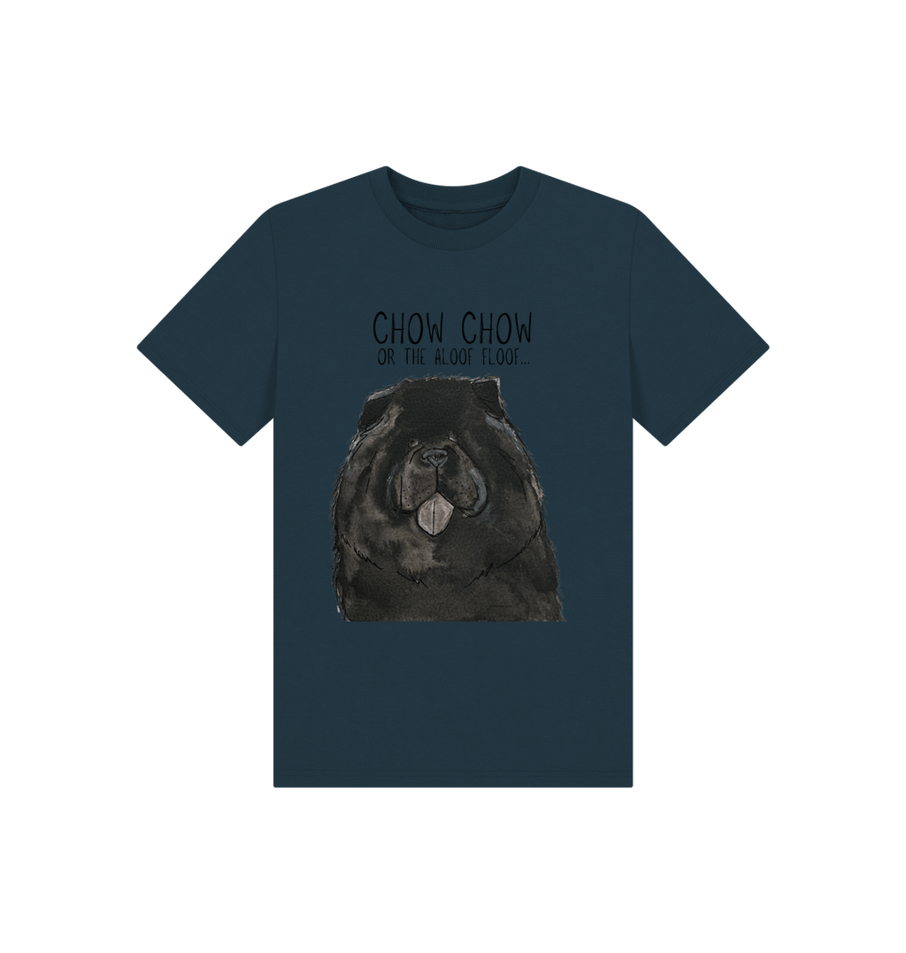 Black Chow Chow Kids T-Shirt
