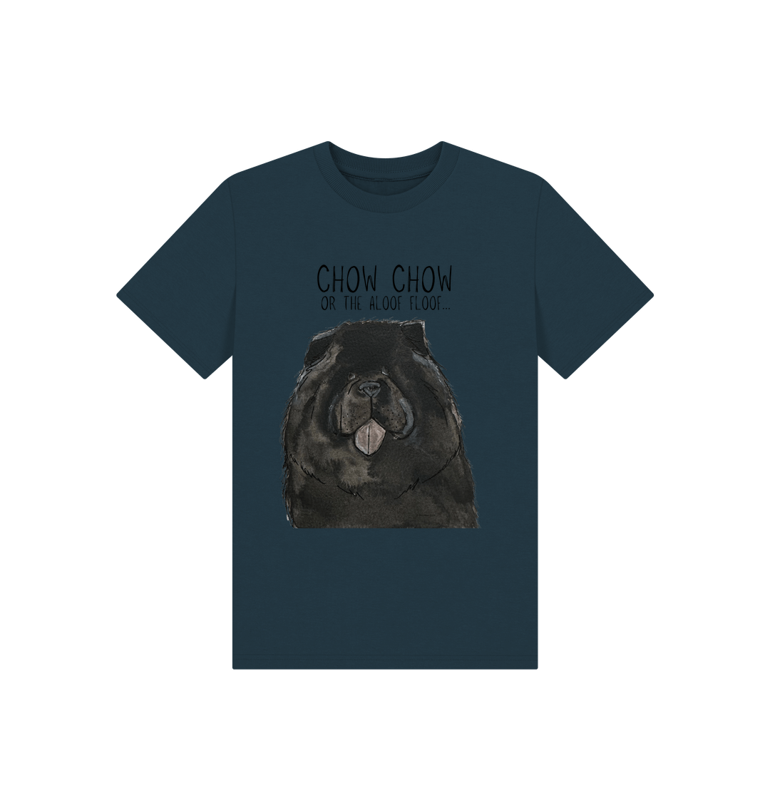 Black Chow Chow Kids T-Shirt