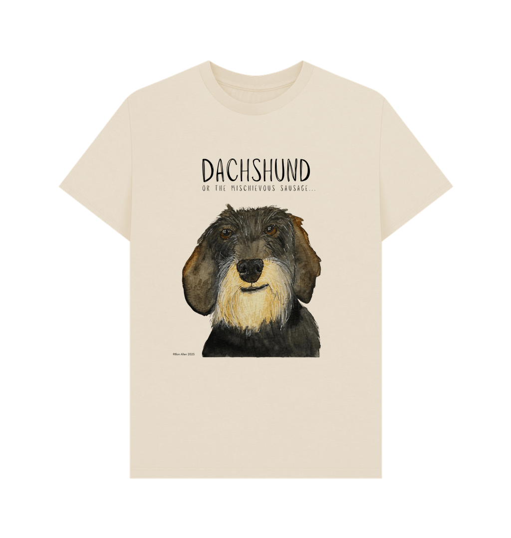 Wire Haired Dachshund T Shirt Mischievous Hot Dog Energy