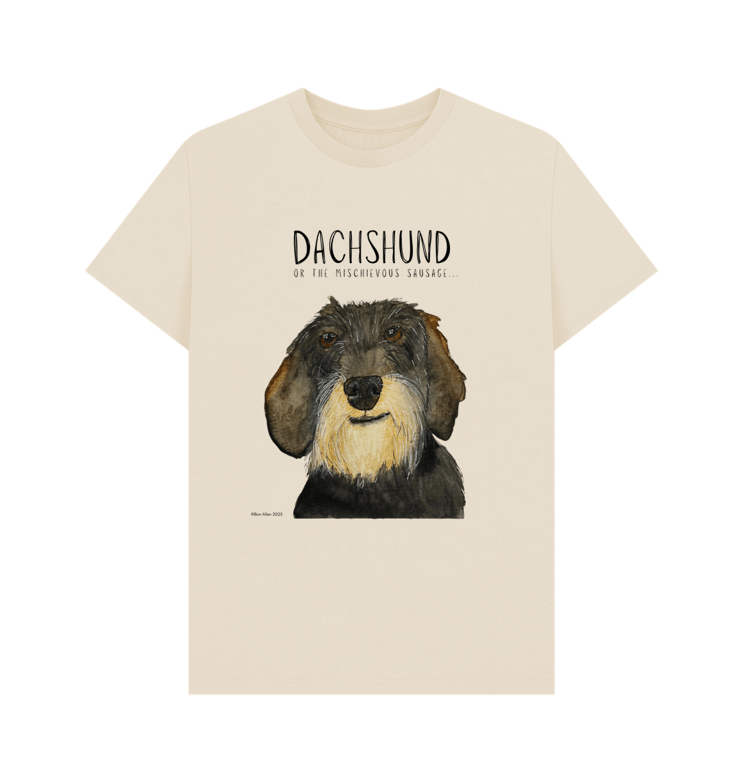 Wire Haired Dachshund T Shirt Mischievous Hot Dog Energy
