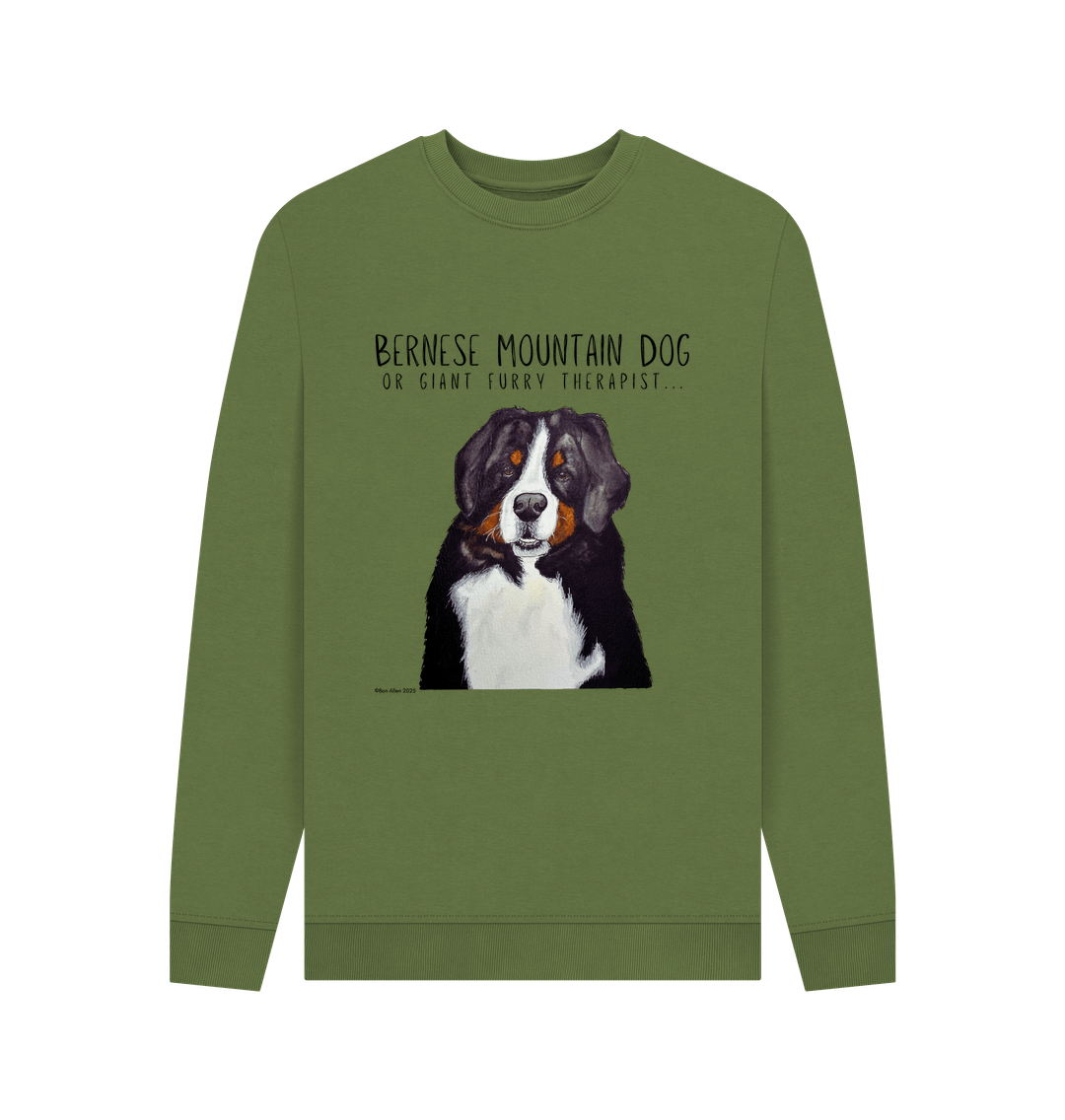 Bernese Mountain Dog Men's Sweatshirt