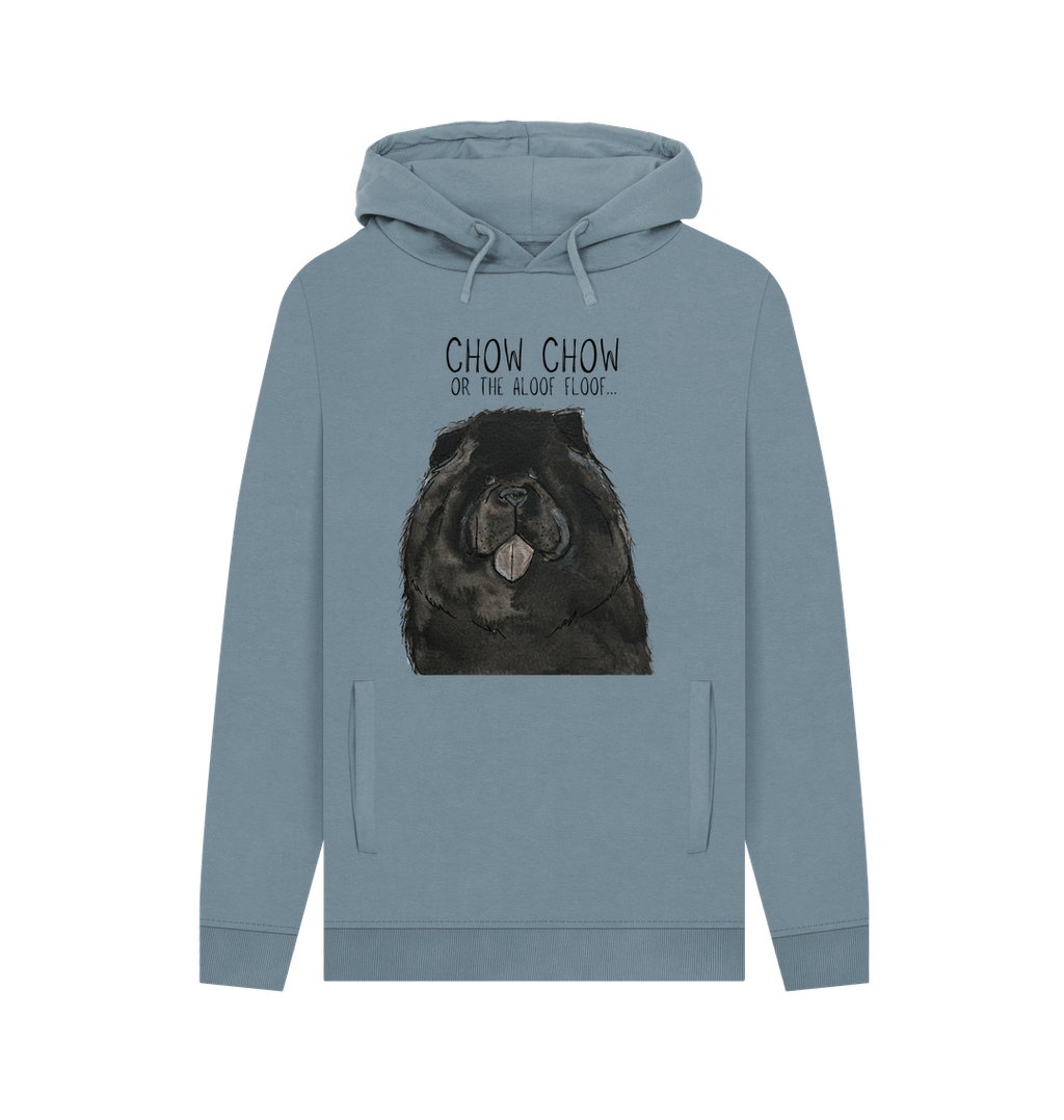 Black Chow Chow The Aloof Floof Men's Hoodie