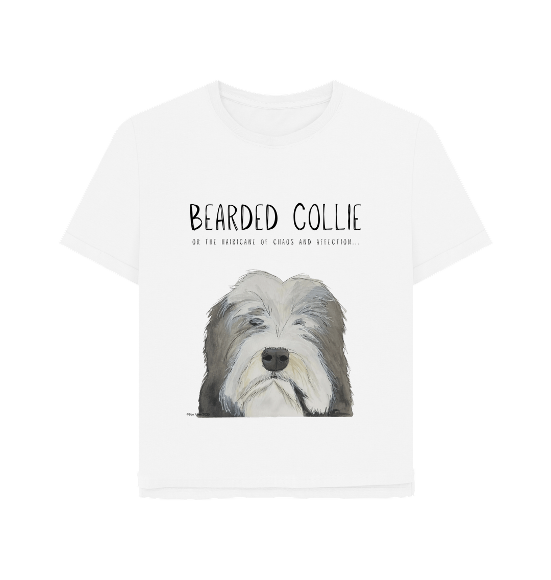 The Hairicane Bearded Collie Relaxed Fit Tee