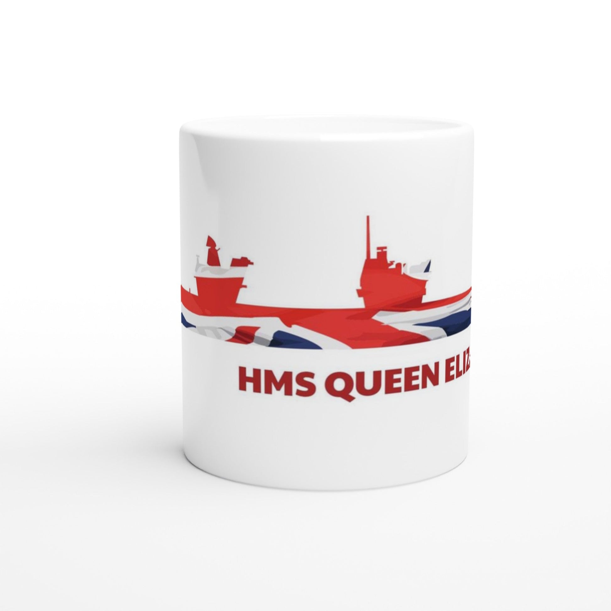 Queen Elizabeth Class Union Flag Ceramic Mug
