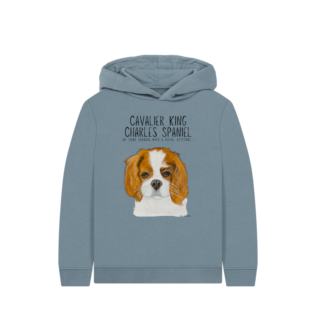 Cavalier King Charles Spaniel Organic Cotton Kids Hoodie