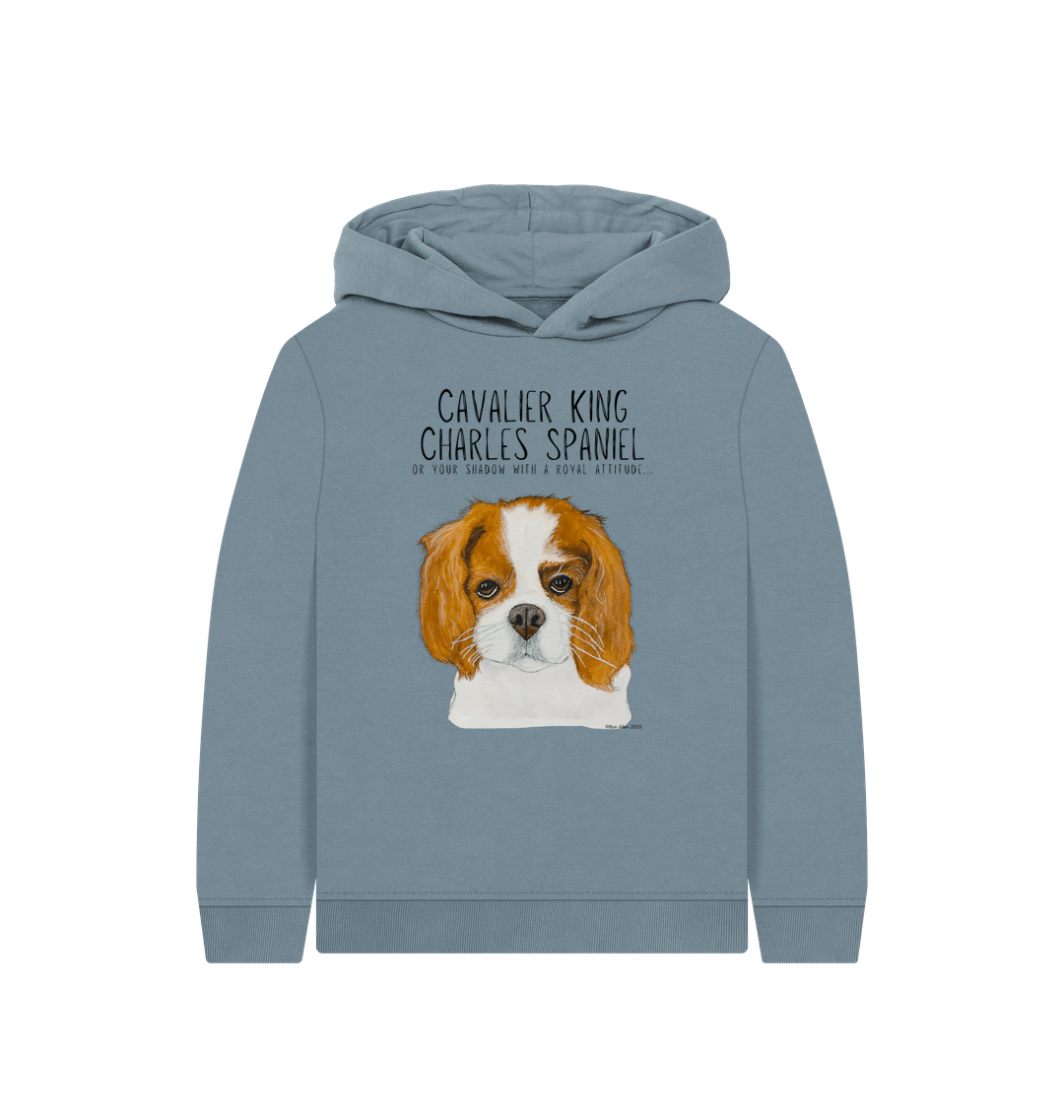 Cavalier King Charles Spaniel Organic Cotton Kids Hoodie