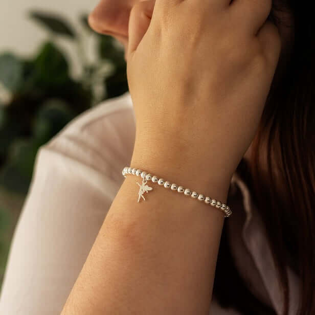 Fairy Charm Bracelet in Sterling Silver
