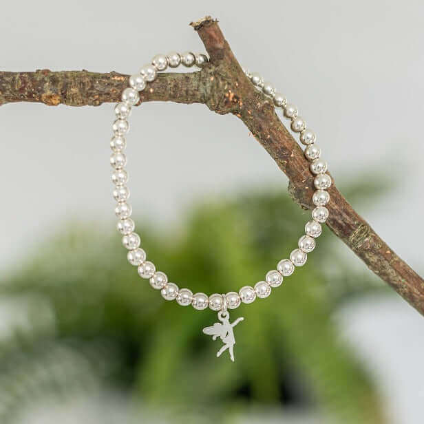 Fairy Charm Bracelet in Sterling Silver