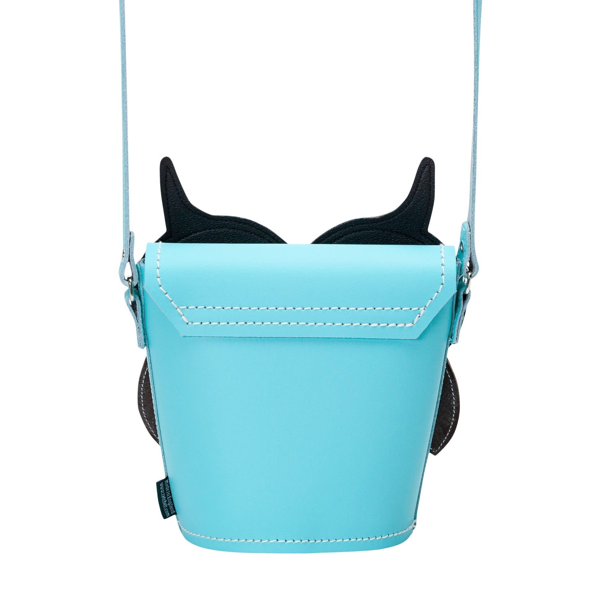 Owl Handmade Leather Barrel Bag