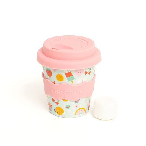Babychino Cup 4oz with Silicone Lid