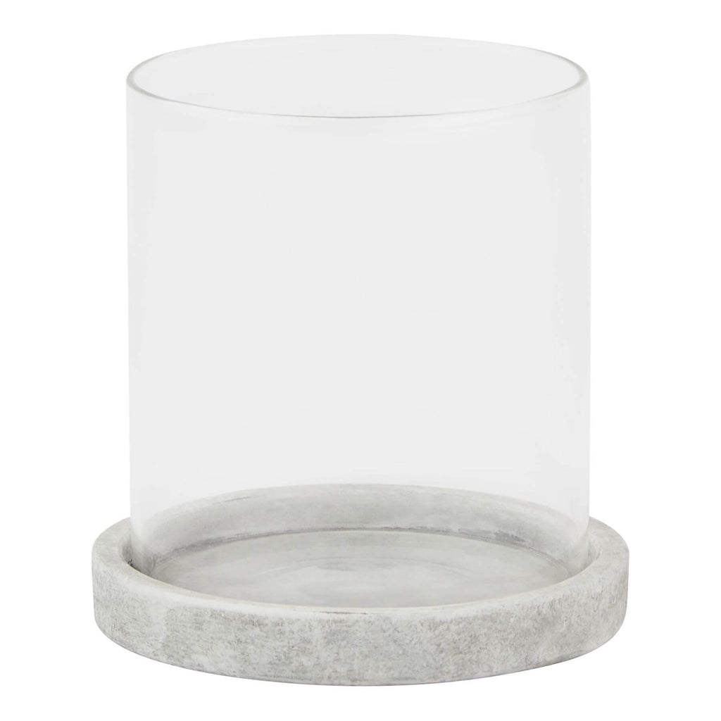 Handcrafted white ceramic Mediterranean hurricane lantern with stone-like finish, 14cm, for indoor or outdoor decor (124 chars)  

âœ… **Keywords included:** handcrafted, white, ceramic, Mediterranean, hurricane lantern, stone-like finish, indoor, outdoor  
âœ… **Clear description:** Visually conveys the product's material, color, style, and purpose  
âœ… **SEO & accessibility optimized:** Prioritizes unique selling points while remaining concise by sostter at brixbailey.com