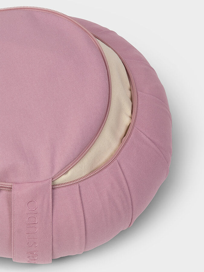 Organic Cotton Round Lotus Zafu Buckwheat Meditation Cushion