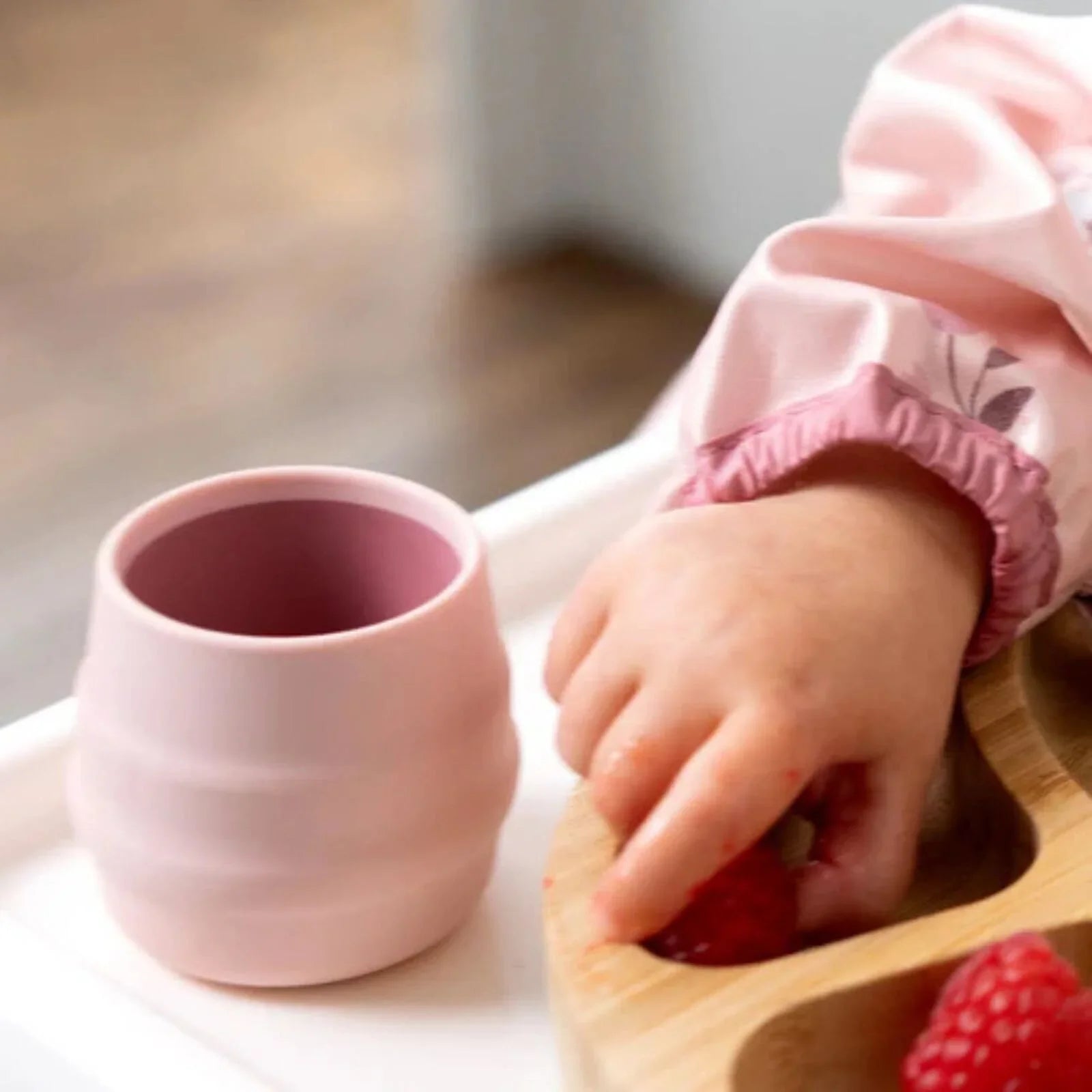 Sippit Silicone Open Training Cup 6 months Pack of 2 Blush